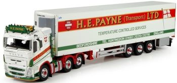 TEK71135 - VOLVO FH04 6x2 met HE PAYNE 3-assige koeloplegger