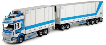 TEK71632 - SCANIA R highline Rigid 3 Assen met semi-gekoelde 3+2 Assen MOHLINS