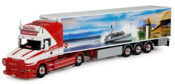 TEK75148 - SCANIA T Torpedo 4x2 Topline en Stefan Huber koeloplegger