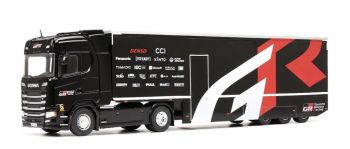IXOTTR035.22 - SCANIA Serie S 4x2 con rimorchio a 3 assi - Team TOYOTA Gazoo Racing 2024