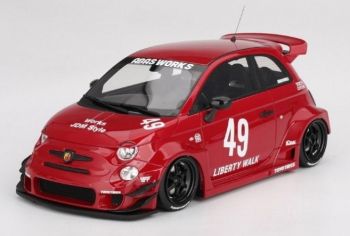 TS0613 - FIAT Abarth 595 LB-Works x abas 2024 rood