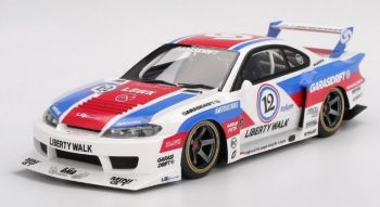 TS0635 - NISSAN Silvia S15 Super Silhouette garasidrift #12 2025 Wit