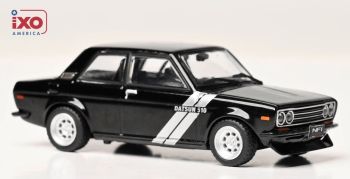 IXO-U64RDC005-JC - DATSUN 510 1971 Zwart en zilver in blisterverpakking