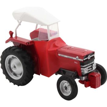 UH5292 - MASSEY FERGUSON 135 witte sirocco cabine
