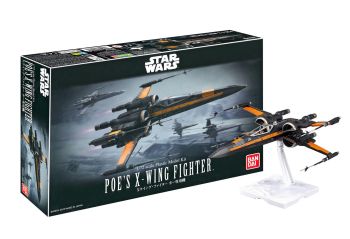 REV01216 - BANDAI - Poe's X-Wing Fighter STAR WARS Snap-On Kit