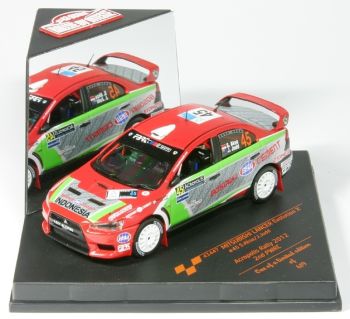 VIT43447 - MITSUBISHI Lancer Evolution X #45 Akropolis rally 2012 S.Aksa /J.Judd