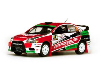 VIT43450 - MITSUBISHI Lancer Evolution X #41 Sardinië rally 2013 N.Fuchs / F.Mussano