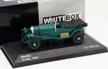 WBX171 - BENTLEY 3 Liter RHD 1924 cabrio groen