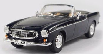 WBX196 - VOLVO P1800 cabriolet Volvoville 1963 zwart