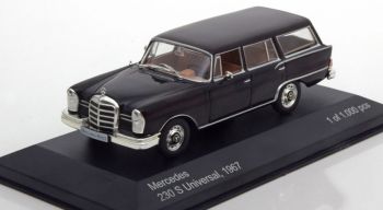 WBX207 - MERCEDES BENZ 230 S Universele stationwagen 1967 zwart