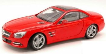 WEL18046W - MERCEDES BENZ SL500 2012 rode gesloten hardtop