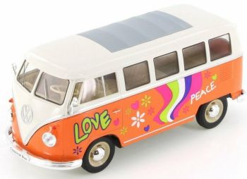 WEL22095A1-W - VOLKSWAGEN T1 1963 oranje en wit