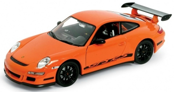 WEL22495W - PORSCHE 911 GT3 RS oranje met GT3 RS-markering op de zijkanten
