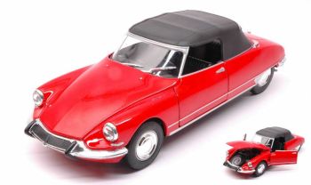 WEL22506H-W - CITROEN DS 19 cabriolet gesloten rood