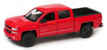WEL24083W - CHEVROLET Silverado dubbele cabine pick-up 2017 rood