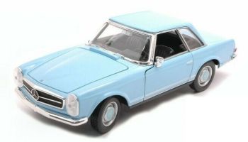 WEL24093WD - MERCEDES BENZ 230SL 1963 2 deuren lichtblauw