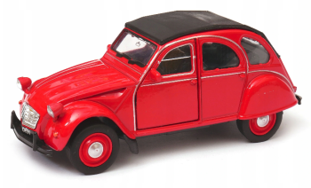 WEL2CVSANSBOITEB - CITROEN 2CV rood frictiemodel verkocht zonder doos