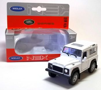 WELLR49720W - LAND ROVER Defender witte frictie auto