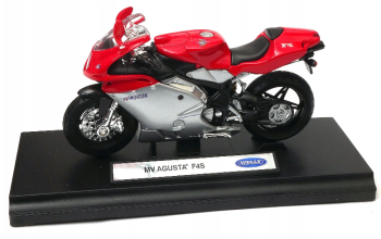 WELMV19660PWB - Rode en grijze MV Agusta F4S motor
