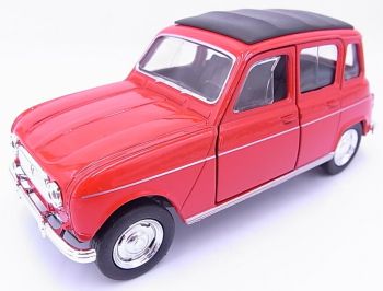 WELRE49720WE - RENAULT 4L 1961 rood frictiemodel