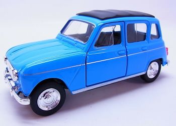 WELRE49720WG - RENAULT 4L 1961 blauw frictiemodel
