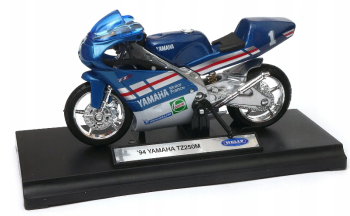 WELY19660PWF - Motorfiets YAMAHA TZ250M 1994 #1 Yamaha Motor France metallic blauw