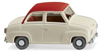WIK018403 - Glas Goggomobil Rood en Wit