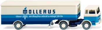 WIK051318 - MERCEDES 1620 4x2 met starre semi box 1 as Mollerus