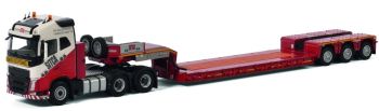 WSI01-1996 - VOLVO FH4 Globetrotter 6x4 met 3-assige Nooteboom dieplader aanhanger van SITCA
