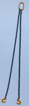 YCC317-Y - Tilband Met 2 Poten van 16cm Geel