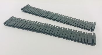 YCC523-1 - Set rupsbanden voor kraan LIEBHERR LR 1750 Grijs RAL 7012